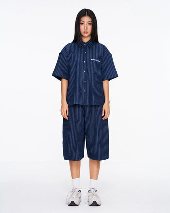 PUSHPUSH - Veev Shirt - Navy
