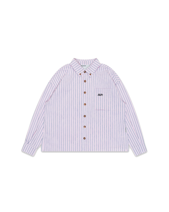 HdPc Breezy Stripe Shirt - Pink / White