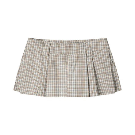 PP - Gingham Mini Skirt - Vintage Gingham
