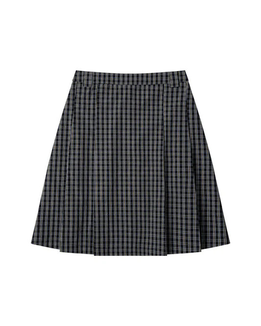 PP - Gingham Midi Skirt - Golden Noir