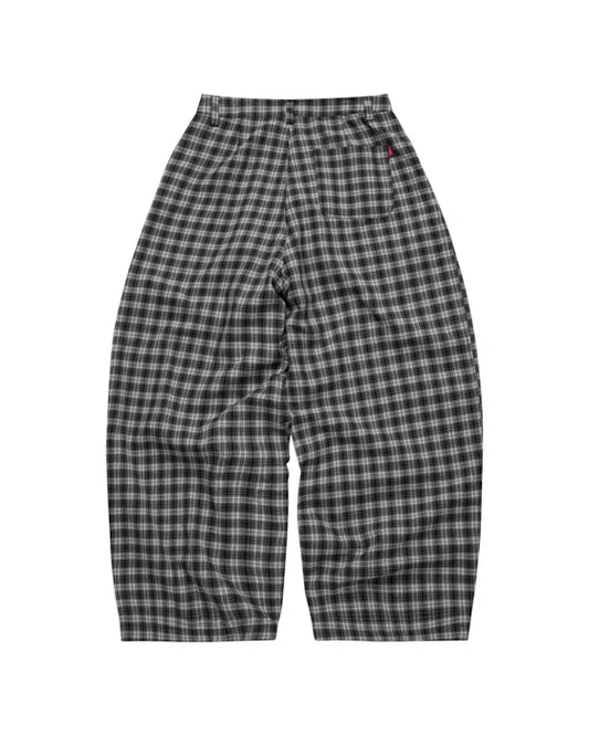 PP - Gingham Wide Pants - Mono