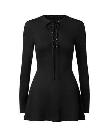 PUSHPUSH - Ctrl Dress -Black