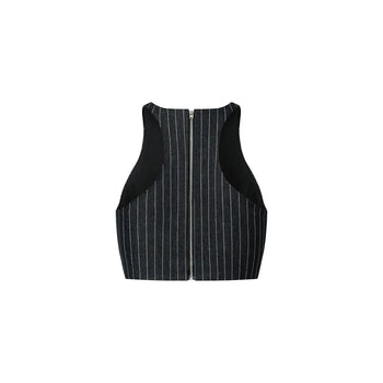 PUSHPUSH - Pushie Striped Corset - Black