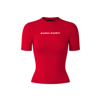 PUSHPUSH - Celestial Tee - Red