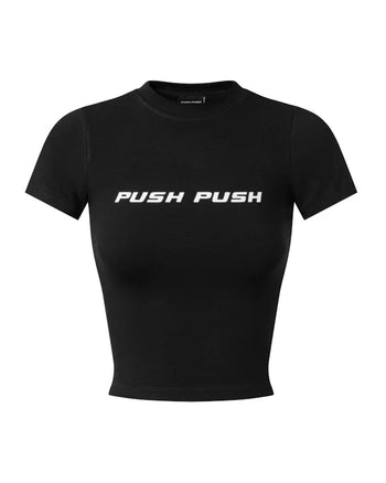 PUSHPUSH - PWR Tee - Black