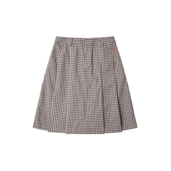 PP - Gingham Midi Skirt - Mauve Gingham