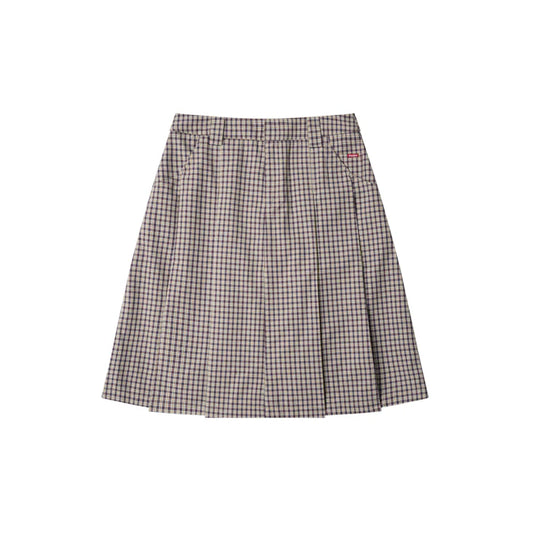 PP - Gingham Midi Skirt - Mauve Gingham