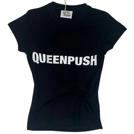 PP - Queenpush Baby Tee - Black