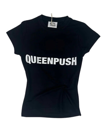PUSHPUSH - Queenpush Baby Tee - Black