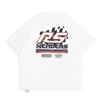Headers - RS Tee - Carrera White