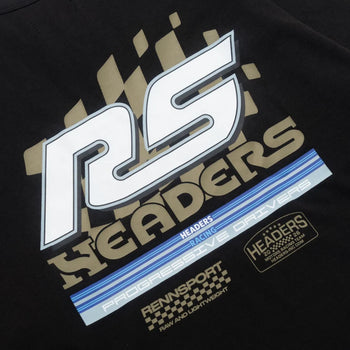 Headers - RS L/S Tee - Carbon Black