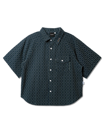 Against Lab - Sashiko Shirt - Navy