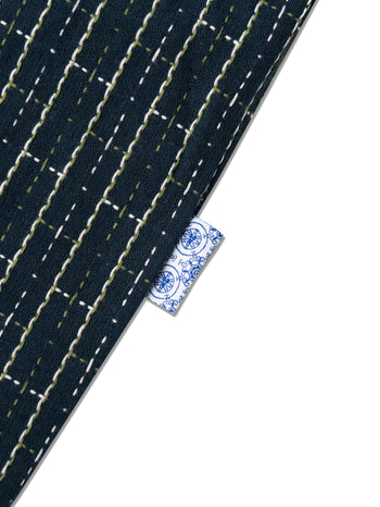 Against Lab - Sashiko Shirt - Navy