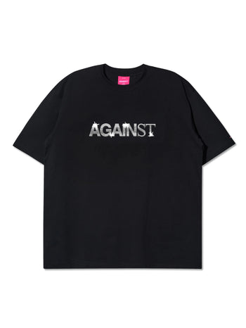 Against Lab - Shine Logo Tee - Black