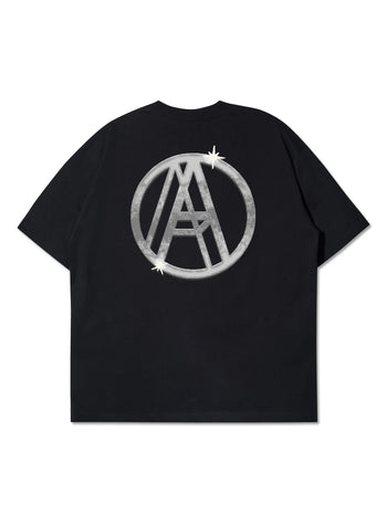 Against Lab - Shine Logo Tee - Black