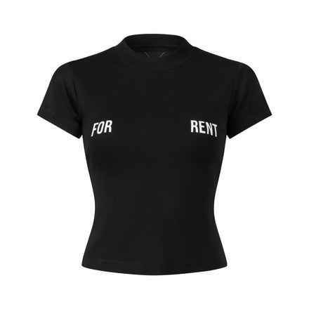 K.M.C - For Rent Croptop - Black