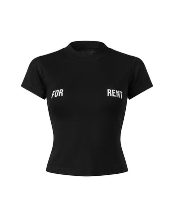 K.M.C - For Rent Croptop - Black