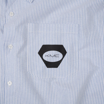 K.M.C - Beware Black Printing Boxy Shirt