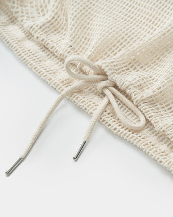 FTMD. Knitted Pullover Shirt - Cream