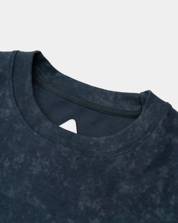 FTMD. Logo Washed Tee -Navy