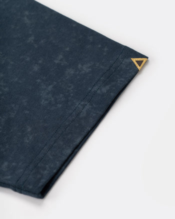 FTMD. Logo Washed Tee -Navy