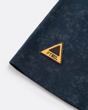 FTMD. Logo Washed Tee -Navy
