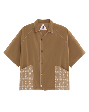 FTMD. Relaxed Cotton Overshirt - Brown