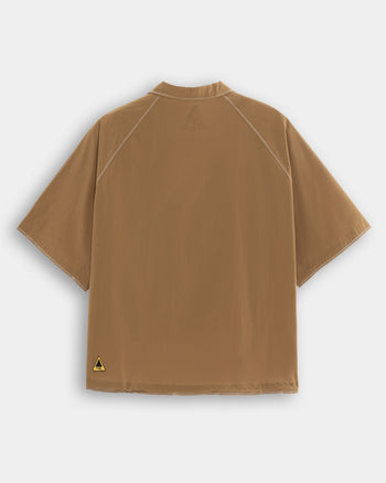 FTMD. Relaxed Cotton Overshirt - Brown