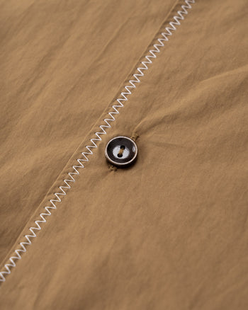 FTMD. Relaxed Cotton Overshirt - Brown