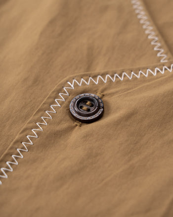 FTMD. Relaxed Cotton Overshirt - Brown