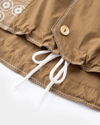 FTMD. Relaxed Cotton Overshirt - Brown