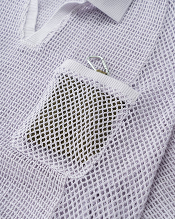 FTMD .Knitted Pullover Shirt - Lavender
