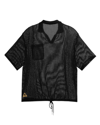 FTMD. Knitted Pullover Shirt - Black