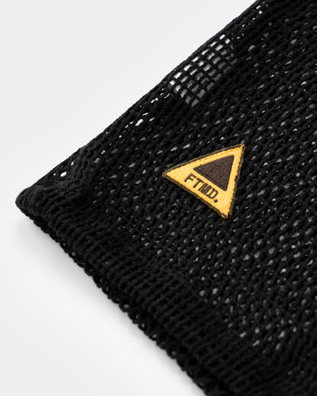 FTMD. Knitted Pullover Shirt - Black