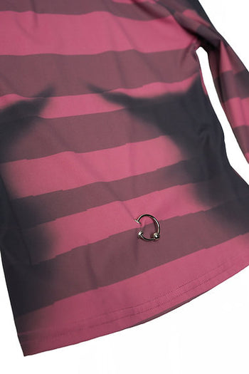 Double Back - Stripes Top - Pink