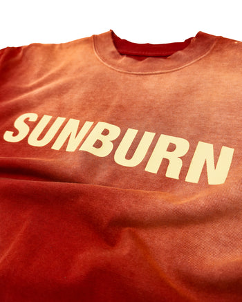 KMC - SUNBURN Washed Tee - Orange