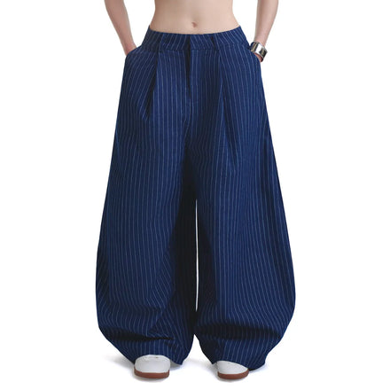PP - Stripes Pants - Navy