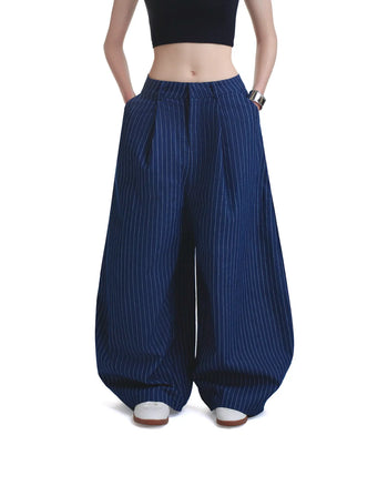 PP - Stripes Pants - Navy