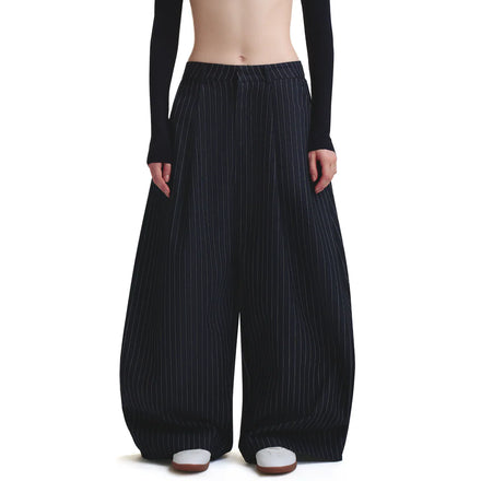 PP - Stripes Pants - Black