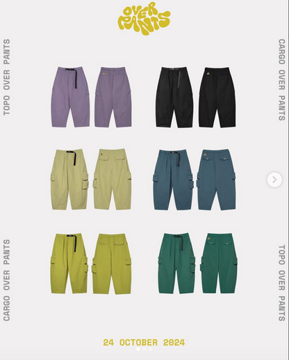 FTMD. Cargo Over Pants - Purple