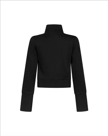 Melancholy - Virelle High Neck Jacket - Black