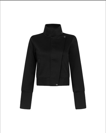 Melancholy - Virelle High Neck Jacket - Black
