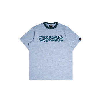 TNT x Dmeow - Scribble Logo Tee - Blue