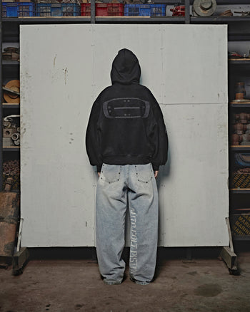 PISTOL - Stencil Bloo Baggy Jeans - Blue