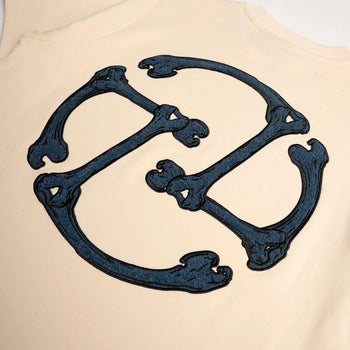 TNT - Skeleton Logo Tee - Beige