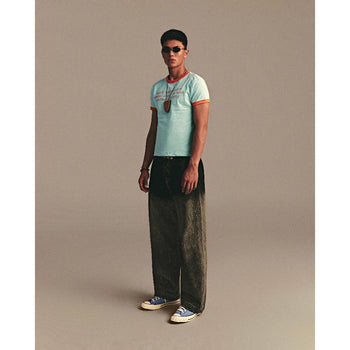 ABBBrand - Summer State Of Mind Bodyfit Tee - Mint Green