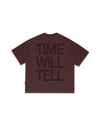 HdPc Time Will Tell Tee  - Brown