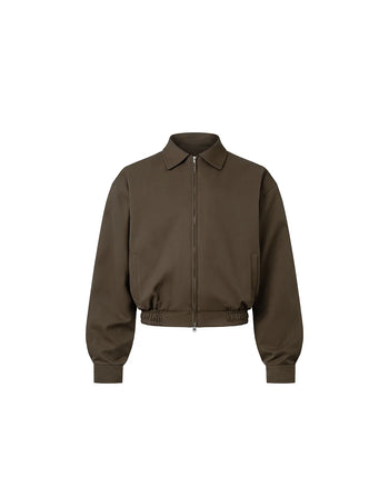 PUSHPUSH - Heritage Zip Jacket - Moss Brown
