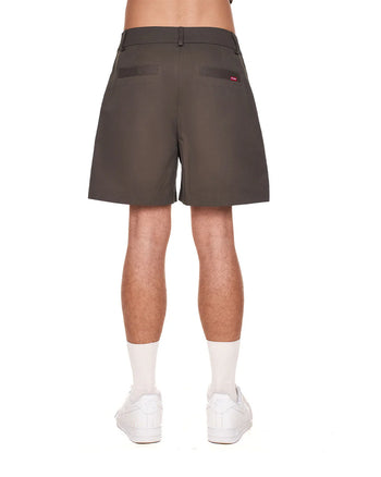 PUSHPUSH - Off-Work Shorts - Moss Brown