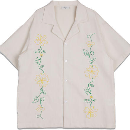 Anything Holiday - Vineflow Shirt - Beige